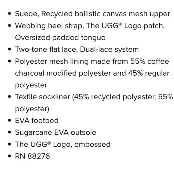 UGG Tan Sneakers with Cream Laces - Picture 9 of 9